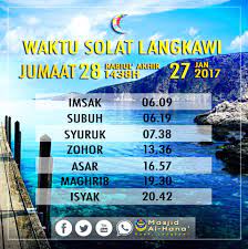 Maybe you would like to learn more about one of these? Waktu Solat Langkawi 27hb Masjid Al Hana Langkawi Facebook