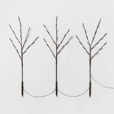 Christmas lights are sure to illuminate your holiday spirit! 3ct Christmas Led Twig Micro Stake Lights Warm White Wondershop Target