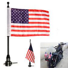 6 X 9 American Usa Flag Pole Flagpole Festival Christmas Gift Costume Decoration Decor Rear Luggage Rack Mount Motorcycle For Home Universal Garden Outdoor Walmart Com Walmart Com