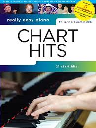 really easy piano chart hits spring summer 2017 music