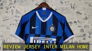 The stipes are restricted to the area around the sponsor. Review Jersey Inter Milan Home 2019 2020 Kit Youtube