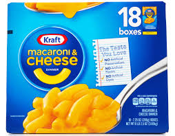 It's surprisingly easy to get high doses of phthalates from food. Kraft Macaroni And Cheese 18 X 7 25 Oz Boxed