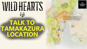 Wild Hearts Tamakazura Location - Talk to Tamakazura Quest Objective -  YouTube