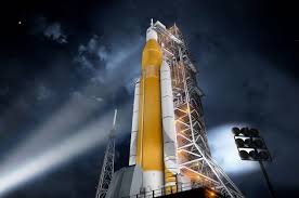 Nasa's retired saturn v was close at 363 feet, and the upcoming space launch system will be about the same. Yes Nasa S New Megarocket Will Be More Powerful Than The Saturn V Space