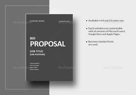 Follow the above tips and you will find that you can produce your offer recommendations inside the space of minutes tags: Free 22 Sample Bid Proposals In Pdf Ms Word Pages Excel Google Docs