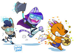 I Got Into An Animal Crossing Talk With A Coworker Of Mine Who Happened To Once Work On The Show Glitch Techs This H In 2021 Glitch Cartoon Crossovers Animal Crossing