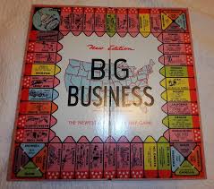 Big Business Board Game Etsy Big Business Board Games Games