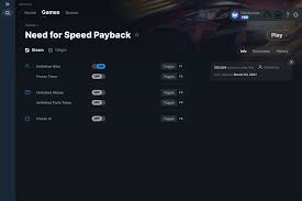 Set a target price and we'll notify you when it . Need For Speed Payback Cheats And Trainers For Pc Wemod
