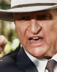 The performative "Australian-ness" of Bob Khittar makes sense now.  Desperate to appeal to Aussies to feel part of something. But internalised  racism prevents him from being whole. Not realising his Lebanese story