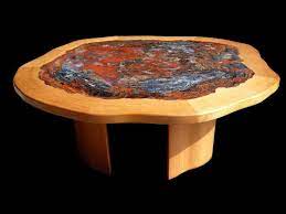 Rad Table Handmade Wood Furniture Petrified Wood Table Petrified Wood Jewelry