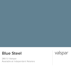 Color Chip Blue Steel Valspar Paint Colors Steel Blue Paint Paint Colors For Home