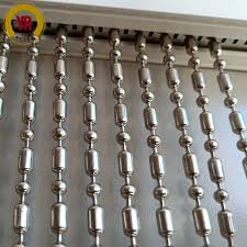 Shop bead chain curtain & more. 6mm Silver Ball Cuboid Metal Bead Chain Curtains Beaded Curtains Beaded Curtain Metal Beads