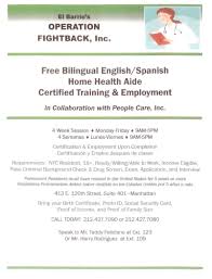 Learn about job duties, training, earnings, and job outlook. Take A Free Bilingual English Spanish Home Health Aide Training And Certification Melissa Mark Viverito