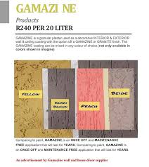 The glamour finishes are available in several exciting colours and textures, consisting of a range of natural coloured stone. Gamazine Wall And House Decor Suppliers Photos Facebook
