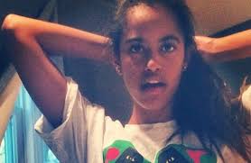 Barack obama's youngest daughter appeared in a friends tiktok rapping and dancing along to the city girls song said sum. Malia Obama Instagram Selfie Triggers White House Security Probe Reports Say The Independent The Independent