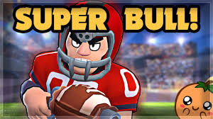 Brawl stars 10,000 deyərində olan karanlık crow aldım gəlün 🙂. New Touchdown Bull Skin Brawl Stars Youtube