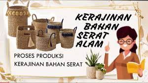 Bahan dasar yang digunakan sebagai kerajinan sanggup berasal dari materi alam materi buatan, materi limbah organik teknik yang digunakan di antaranya ialah teknik jahit untuk tekstil memakai alat mesin jahit, teknik ukir untuk kayu memakai alat pahat, teknik rajut untuk serat memakai alat. Teknik Dasar Kerajinan Serat Kerajinan Serat Alam Youtube