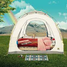 A Cushy Backyard Tent Backyard Tent Outdoor Camping Fun