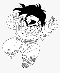 No registration and attribution required all images with the background cleaned and in png (portable network graphics) format. Dragon Ball Black And White Hd Png Download Transparent Png Image Pngitem