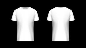 Premium Vector Front And Back White T Shirt White Tshirt Shirts Tshirt Print