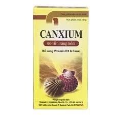 Canxium Soflgel bổ sung canxi và vitamin D3 lọ 60 viên