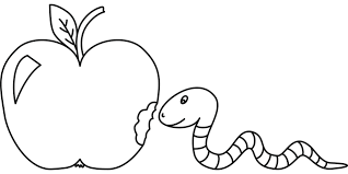 Ausmalbild Ausmalen Wurm Kostenlose Vektorgrafik Auf Pixabay