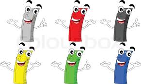 Look at links below to get more options for getting and using clip art. Rulers Cartoon Collection Stock Vector Colourbox