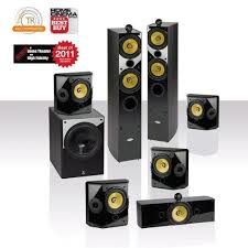 T2 7 1 System Uses Two Pairs Of Thx Select Certified Dipole Surround Effect Sp Wireless Home Theater System Best Home Theater Speakers Best Home Theater System