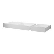 Hemnes Underbed Storage Box Set Of 2 White White Stain White Stained Queen King Ikea Under Bed Storage Hemnes Ikea Hemnes Bed