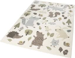 Teppiche, soweit das auge reicht. Kinderteppich Forest Sigikid Rechteckig Hohe 13 Mm Wald Tiere Design Kurzflor Online Kaufen Otto
