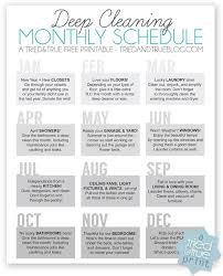 12 Month Cleaning Schedule Garage Cleaning Hacks