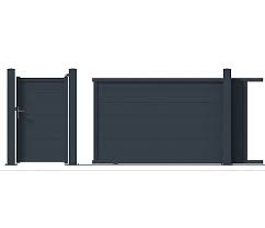 Check spelling or type a new query. Portail Jardimat Coulissant Motorise Aluminium Lyon Gris 350 X H 170 Cm Castorama