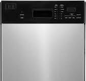 FORNO® Polo 18" Stainless Steel Front Control Built-In Dishwasher
