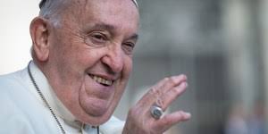 St. Thérèse: Pope Francis got a rose when he left hospital