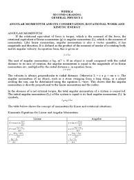 Check spelling or type a new query. Week 6 Physics Pdf Torque Angular Momentum