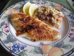Sprinkle 1 tablespoon chopped fresh dill or parsley over the fish right after it comes out of the oven. Lemon Butter Orange Roughy With Spicy Lemon Cabbagelearn From Yesterday Live For Today