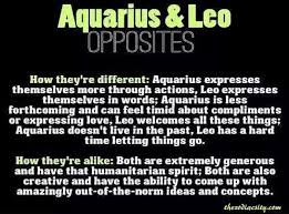 Maybe you would like to learn more about one of these? Leo And Aquarius Love Match