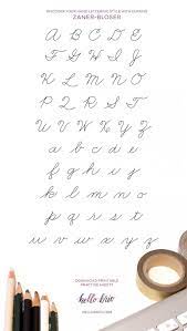 Types Of Cursive Writing To Practice Lettering League Estilos De Escritura A Mano Estilos De Letras Escritura A Mano Bonita