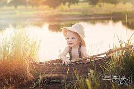 Canoe Prop Double Sided Boat Prop Newborn Photography Prop Boat Photo Prop Newborn Pho Newborn Photography Props Toddler Photography Little Boy Photography