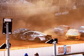 The nascar ride along is a ride like no other you ever experienced. Logano Takes The Checkered Flag In A Haze Of Bristol Dirt Sports Postandcourier Com