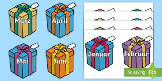 You want to find a gift that's useful, fun, maybe even funny, but more importantly, it shows you put in some effort. Months On Birthday Presents German Teacher Made