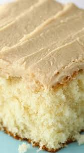 Easy Caramel Sheet Cake Recipe Yellow Sheet Cake Recipe Sheet Cake Recipes Cake Recipes