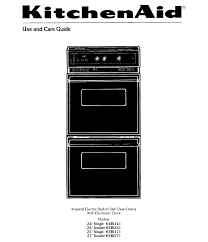 Kitchenaid Imperial Kebi241 Use And Care Manual Pdf Download Manualslib