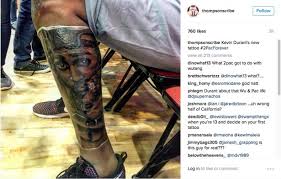 Kevin's hadde et hus i oklahoma, men. Kevin Durant Reportedly Got Massive 2pac Tattoo On His Leg