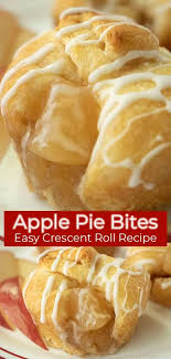 Apple Pie Bites Are So Easy To Make With Crescent Rolls Recipe In 2020 Crescent Roll Recipes Dessert Recipes Using Crescent Rolls Apple Pie Filling Recipes