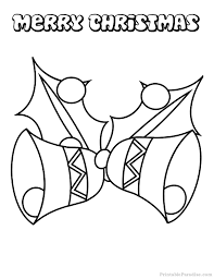 Just click download or print buttons to get this picture. Printable Jingle Bells Christmas Coloring Page