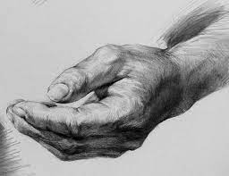 素描 实用干货 素描手的画法 表现in 2021 hands