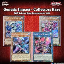 Check spelling or type a new query. Yugioh News On Twitter ð—šð—²ð—»ð—²ð˜€ð—¶ð˜€ ð—œð—ºð—½ð—®ð—°ð˜ 13 Out Of 15 Collector S Rares Cards From The Upcoming Tcg Set Genesis Impact Have Been Revealed Source Lotus Collectibles éŠæˆ¯çŽ‹ Yugioh Https T Co Woylgweih3