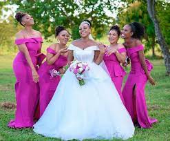 How To Wear African Bridesmaid Dresses In 2021 African Bridesmaid Dresses African Bridesmaids Bridal Maid Dress