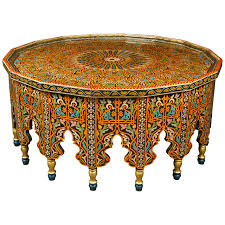 This coffee table is round, with a weathered reclaimed wood top and a cylindrical iron base with honestly, with so many gorgeous coffee tables to choose from, i just can't decide which one i prefer… Fabulous Moroccan Coffee Table At 1stdibs